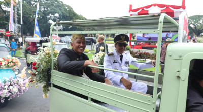 Pj Wahyu Hidayat Napak Tilas 6 Tempat Bersejarah di Peringatan HUT Kota Malang