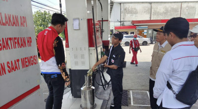 Polisi dan Pertamina Cek Kadar Air di 2 SPBU Bojonegoro, Apa Hasilnya?