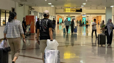 Puncak Arus Balik Lebaran, Bandara Juanda di Sidoarjo Makin Sibuk