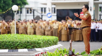 Halal Bihalal Pejabat Pemprov Jatim, Adhy Karyono: Saatnya Evaluasi Kinerja