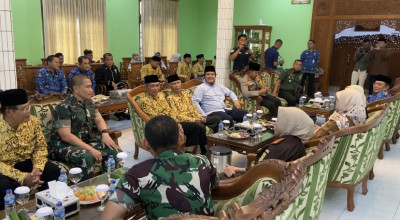 Suasana Hangat Halal Bihalal Forkopimda Kota Kediri di Ponpes Wali Barokah