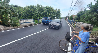 Perbaikan Jembatan Bungur di Tulungagung Sudah Rampung, Siap Dilewati Pemudik