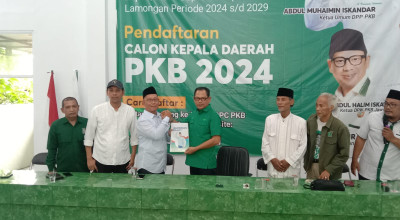 Kepala BPKAD Lamongan Khusnul Yakin Daftar Penjaringan Bacabup PDIP dan PKB