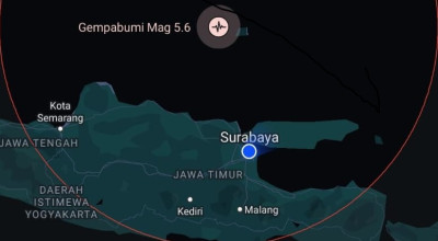 Gempa Magnitudo 5.6 Kembali Mengguncang Tuban, Ini Penjelasan BMKG