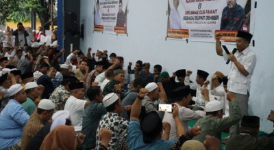 1.500 Relawan Alfian Deklarasi Dukung Gus Fawait Maju Pilbup Jember