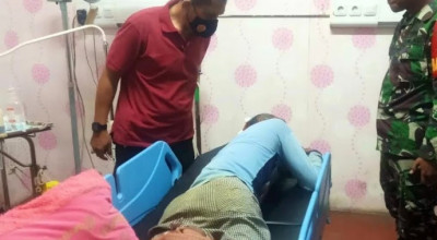 Warga Pamekasan Pulang Ngarit Dibacok Pria Misterius