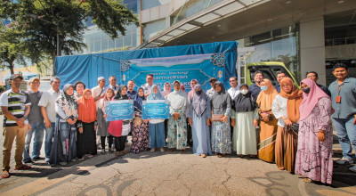 Pelindo Berbagi Ramadan, Terminal Teluk Lamong Salurkan 2.800 Paket Sembako