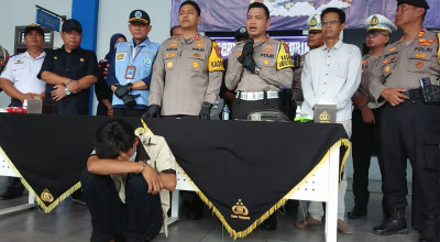 Sopir Bus Nyabu Diamankan Satlantas Polres Tulungagung