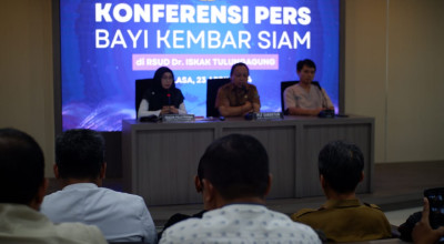 Kondisi Terkini Bayi Kembar Siam di RSUD dr Iskak Tulungagung