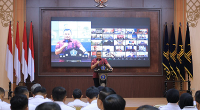 Dikunjungi Dirjen HAM, Kemenkumham Jatim Komitmen Laksanakan P5HAM