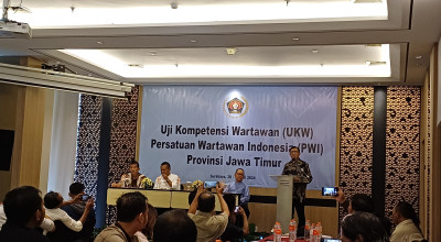 Program UKW Gratis PWI Pusat Sasar Puluhan Wartawan Jawa Timur