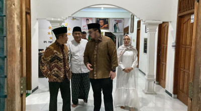 Mas Dhito Bersama Sekretaris DPC PDIP Silaturahmi ke PKB, Bahas Pilbup Kediri?