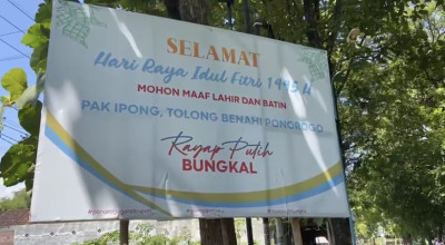 Banner Dukungan Bermunculan, Ipong Tebar Sinyal Maju Pilbup Ponorogo?