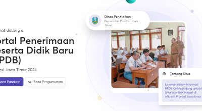 Jadwal PPDB Jatim 24 - 28 Mei Verifikasi Nilai Rapor, Begini Caranya