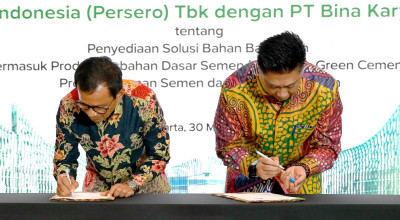 SIG dan Bina Karya Kerja Sama Penyediaan Green Cement untuk Proyek IKN