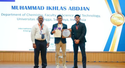 Mahasiswa Unair Ikhlas Temukan Senyawa Obat Cegah Sel Kanker