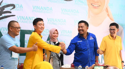 Demokrat Kota Kediri Tegaskan 99 Persen Rekom Jatuh ke Vinanda Prameswati