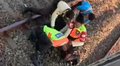 Cerita Petugas Gagalkan Percobaan Bunuh Diri di Stasiun Sidoarjo