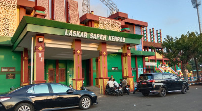 1.538 Personel Gabungan Siaga di Stadion Gelora Bangkalan Jelang Final Liga 1