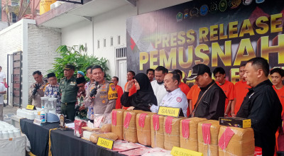 Polresta Malang Kota Klaim Selamatkan 440 Ribu Jiwa dari Bahaya Narkoba