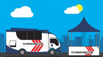 Jadwal SIM Keliling di Surabaya Senin - Selasa, Cek Lokasinya