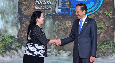 Jokowi Bertemu Puan Maharani di WWF 2024, Ini Kata Said Abdullah