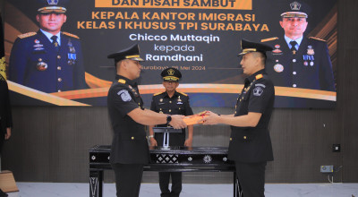 Sah! Imigrasi Surabaya Punya Pilot Baru
