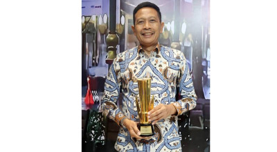 Pj Wali Kota Malang Wahyu Hidayat Terima PPD Tingkat Nasional Tahun 2024