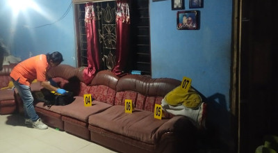 Ayah Pembunuh Balita di Tulungagung Santai Rokokan Depan Rumah