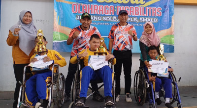 Dispora Lamongan Gelar Festival Olahraga Wadahi Potensi Pelajar Disabilitas