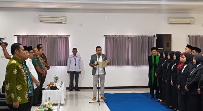 135 Petugas PPK untuk Pilkada Lamongan Resmi Dilantik