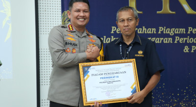 Polresta Malang Kota Raih Penghargaan Satker Terbaik Atas Pelaksanaan Anggaran