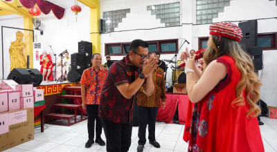 Hadiri HUT YM Mak Co Thian Shang Sheng Mu Mojokerto, Mas Pj Petik Pelajaran Ini