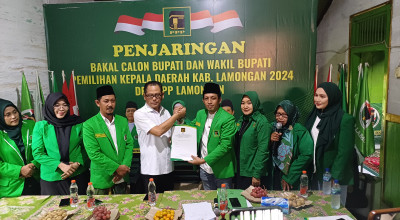 Ketua DPC PKB Lamongan Daftar Bacabup ke Demokrat dan PPP, Ini Visinya