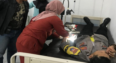 ODGJ di Tulungagung Mengamuk Sabet 2 Polisi