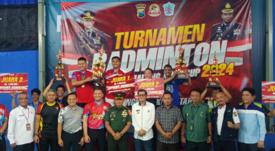 Satbrimob Ampeldento Raih Juara I Kapolresta Malang Kota Cup 2024