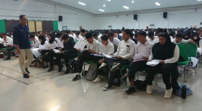 Ribuan Pendaftar PPS Ikuti Tes Tulis dari KPU Tulungagung