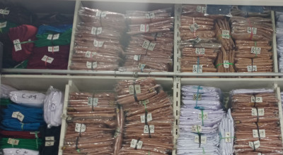 Penjualan Seragam di Kota Malang Masih Landai, Menunggu Jelang Masuk Sekolah