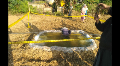 Pria Sumenep Ditemukan Tewas di Embung Sawah, Diduga Terjatuh karena Sakit