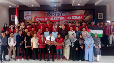 UMM Gelar Deklarasi dan Diskusi Konflik Israel-Palestina di Malang