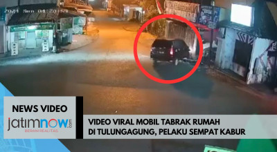 Video: Mobil Tabrak Rumah di Tulungagung
