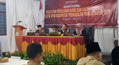 Hasil Penetapan Suara KPU Trenggalek: 2 Partai Ini Bisa Usung Calon Pilkada