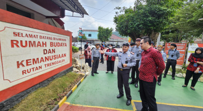 TPI Itjen Puji Pembangunan Zona Integritas Rutan Trenggalek