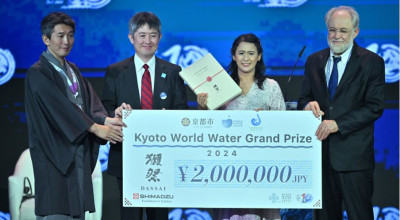 Cewek asal Lampung Terima Kyoto World Water Grand Prize 2024