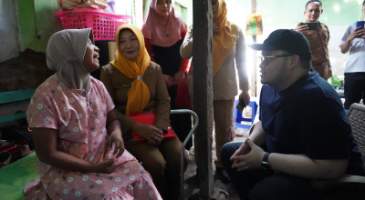 Mas Dhito Perbaiki Rumah Janda di Kediri, Terima Laporan dari Medsos