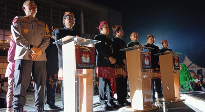 Peluncuran Pilgub Jatim 2024, Meriah dengan Kolaborasi Gilga dan Happy Asmara