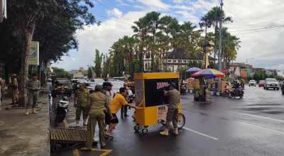 Alun-Alun Jember Direnovasi, PKL Dipindahkan ke Jalan Kartini
