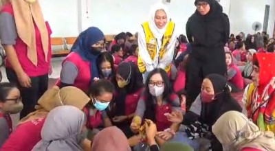 Warga Binaan Rutan Perempuan Surabaya Dilatih Bikin Eco Enzyme