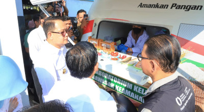 Pj Gubernur Jatim Apresiasi Laboratorium Keliling dari Bapanas