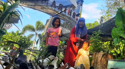 Wisata Gratis Taman Abhirama Sidoarjo, jadi Jujukan Warga saat Musim Libur